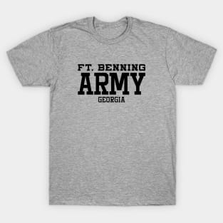 Mod.1 US Army Fort Benning Georgia Military Center T-Shirt